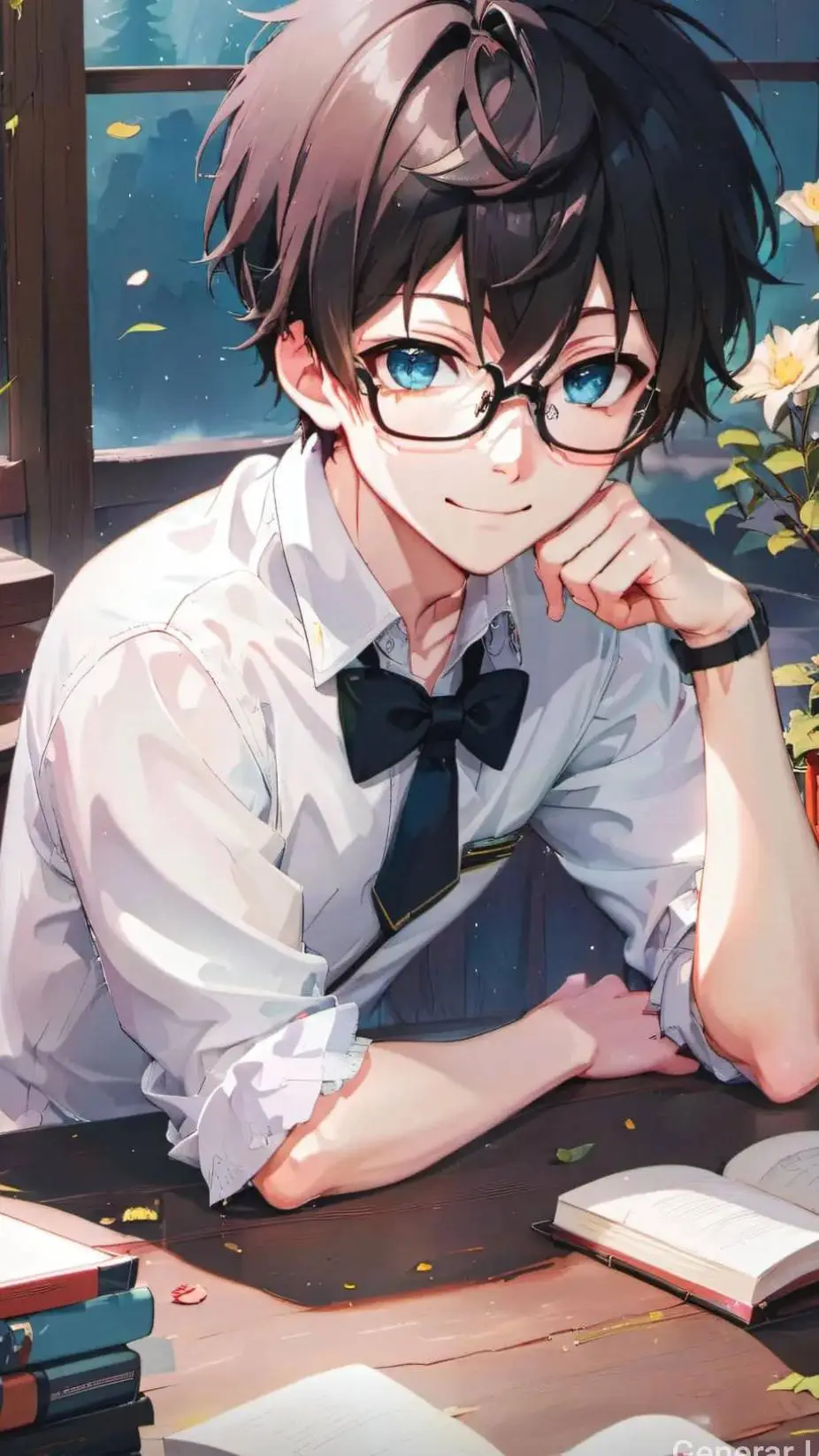 ai character: Sebastián background