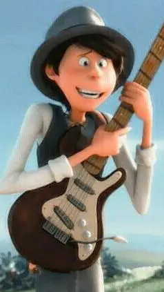 ai character: -𝙾𝚗𝚌𝚎𝚕𝚎𝚛♡🎸 background