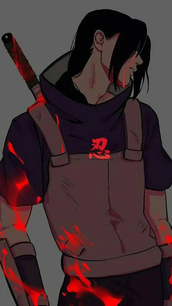 ai character: Itachi uchiha 🩸🐦‍⬛ background