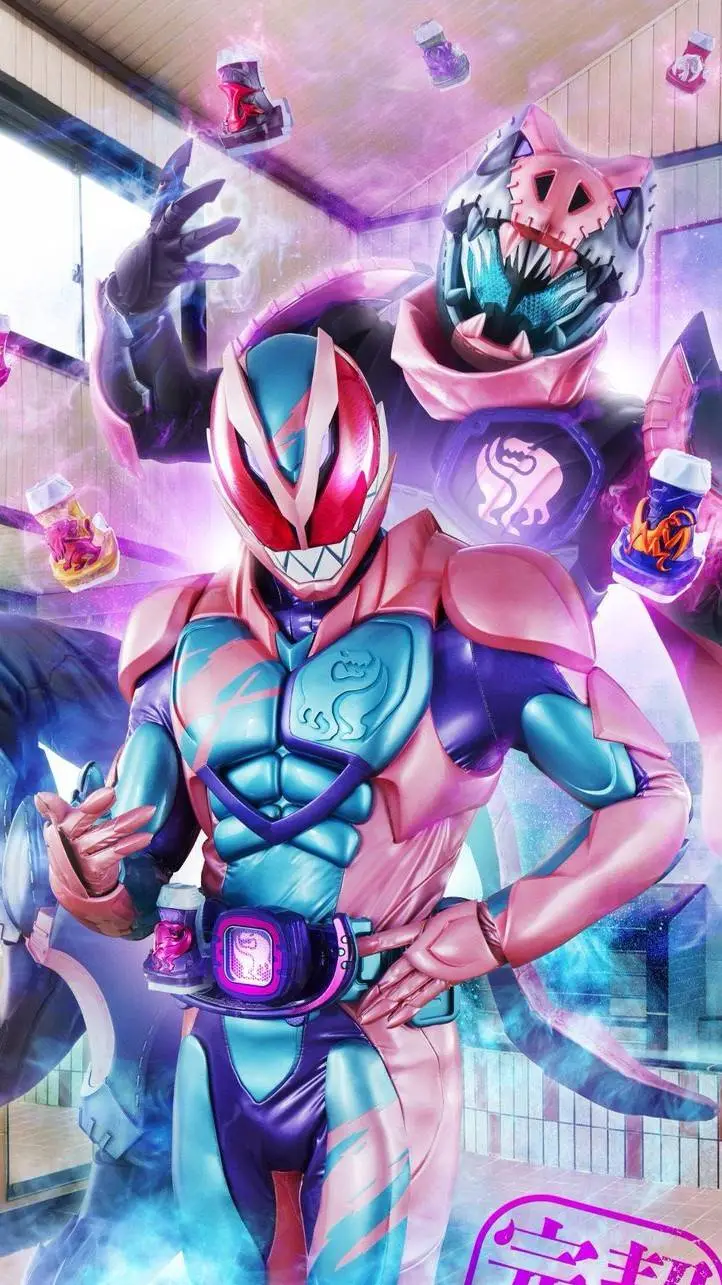 ai character: kamen rider revice background