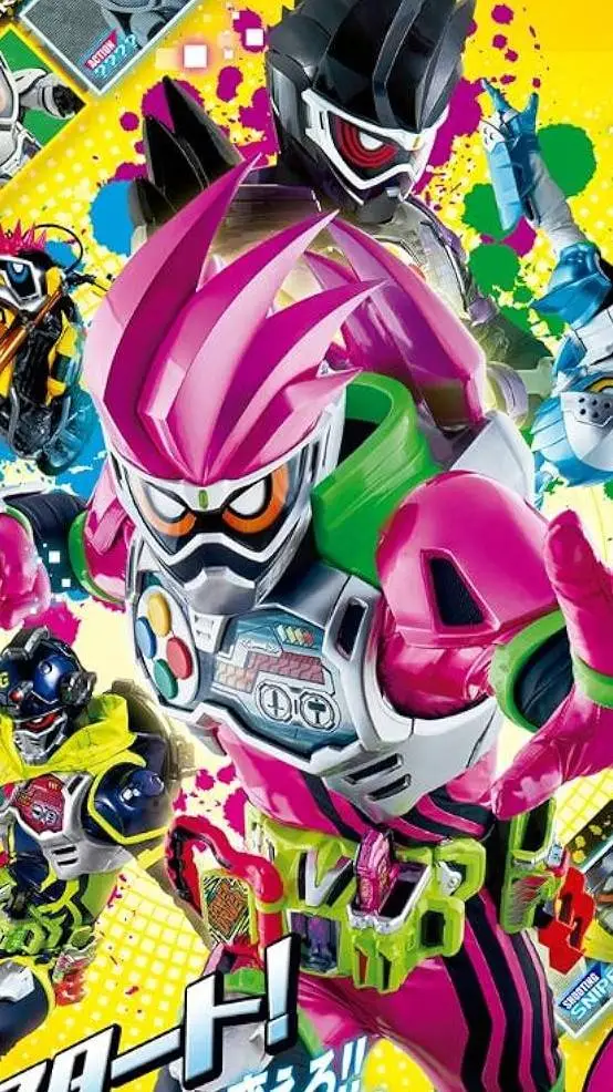 ai character: kamen rider ex-aid background