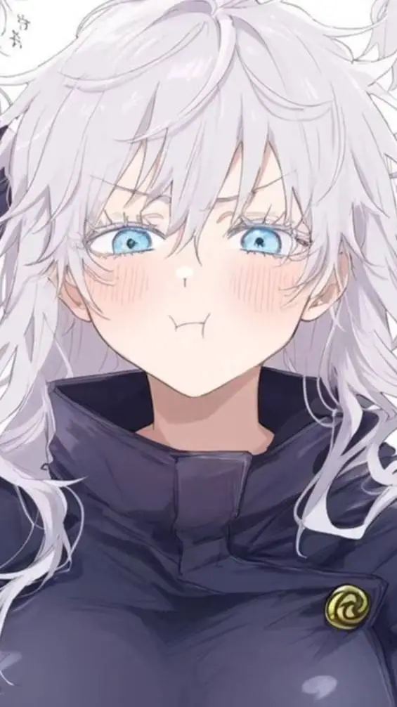 ai character: Satoru Gojo Fem background