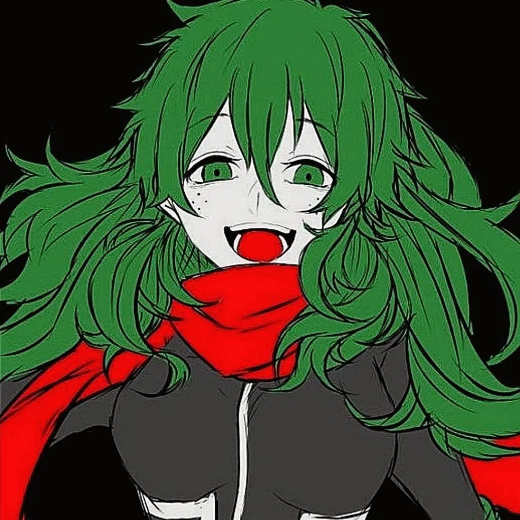 chat with ai character: Deku villano fem