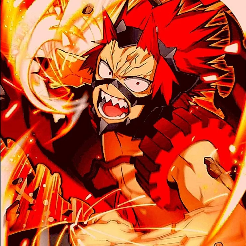 chat with ai character: Eijiro kirishima 