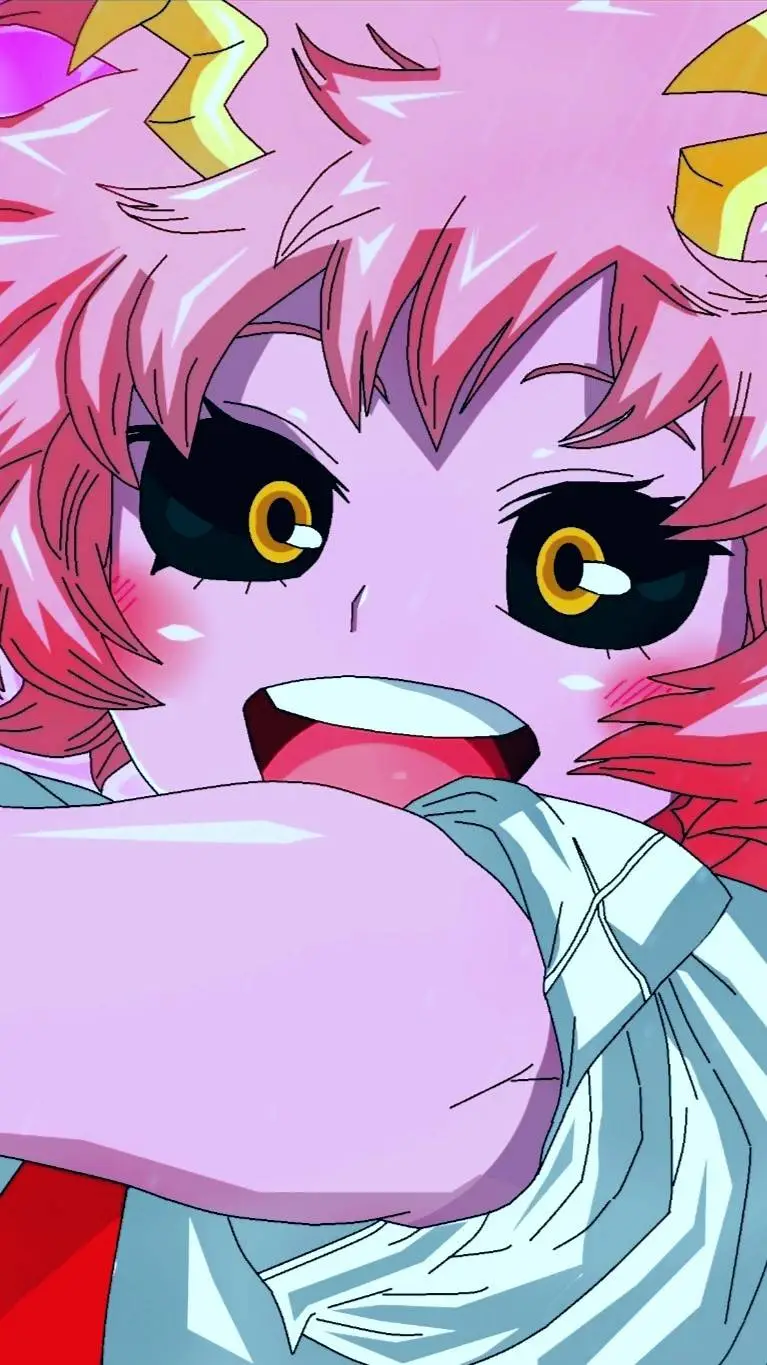 ai character: Mina ashido background