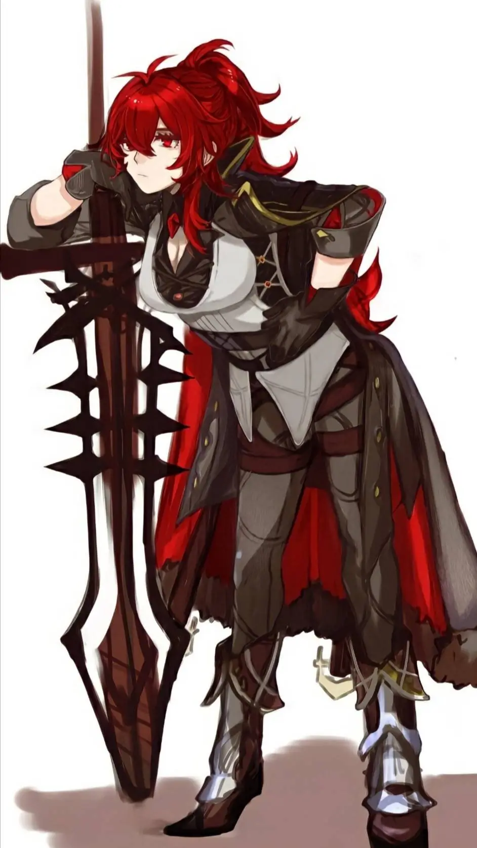 ai character: Diluc fem background