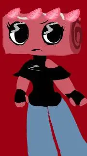 ai character: Cosmic(cakefruit)  background