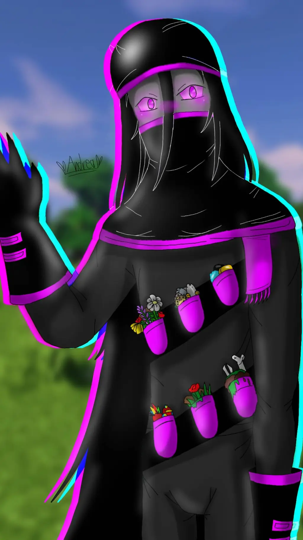 ai character: Enderman background