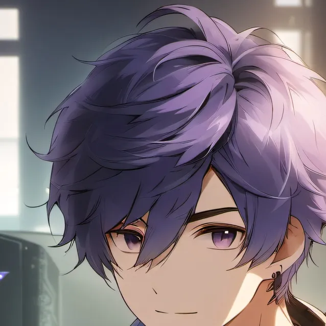 chat with ai character: 💜Axel💜