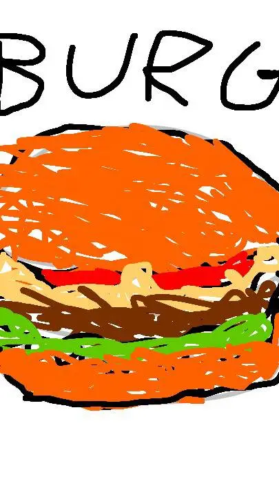 ai character: Make le burgir background