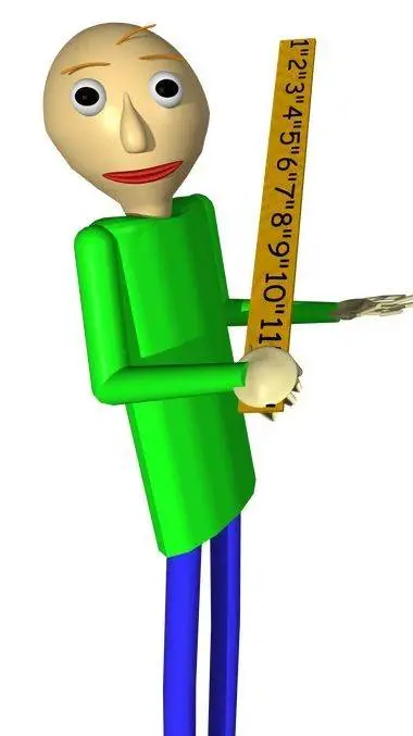 ai character: Baldi background
