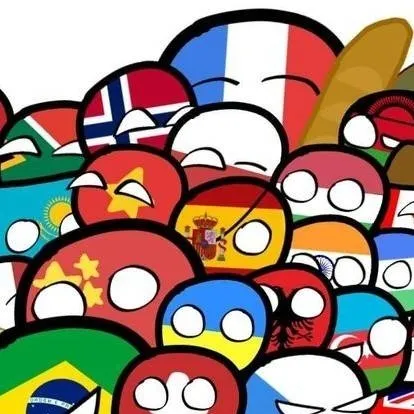 chat with ai character: Countryballs