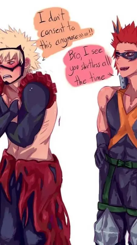 ai character: Mha costume swap! background