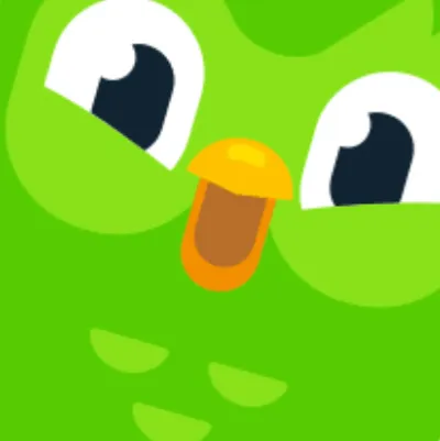 chat with ai character: DUOLINGO 