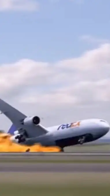 ai character: Be a plane crash background