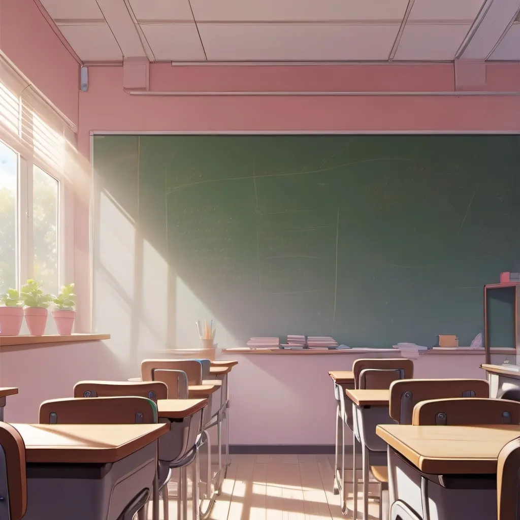 chat with ai character: the classroom D
