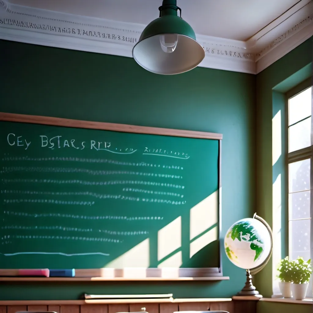 chat with ai character: classroom A