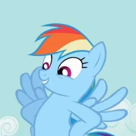 chat with ai character: Rainbow Dash