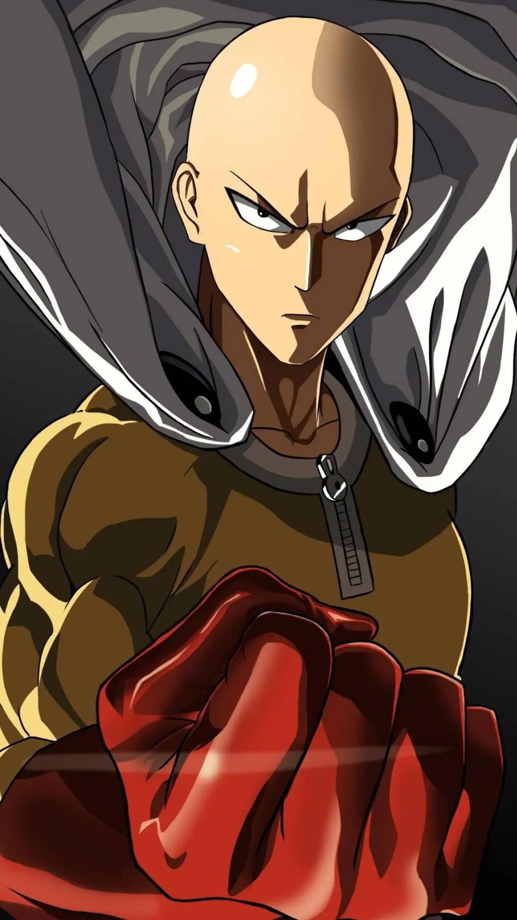 ai character: Saitama background