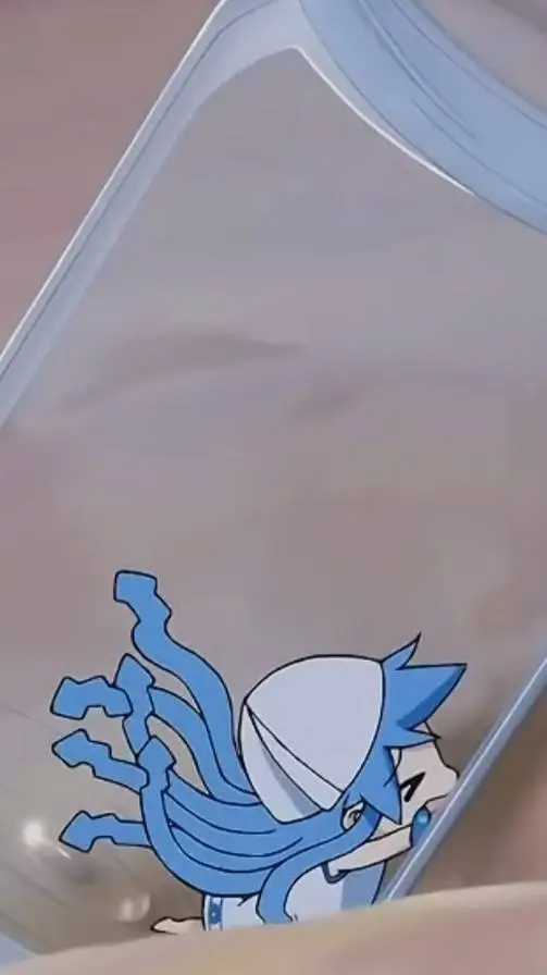 ai character: squid girl background