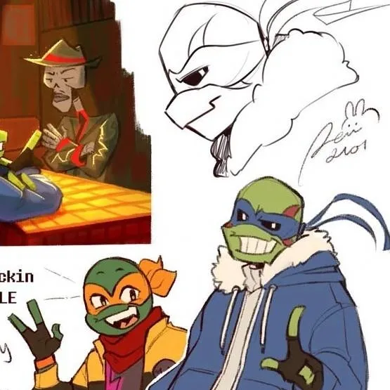 chat with ai character: Future ROTTMNT 