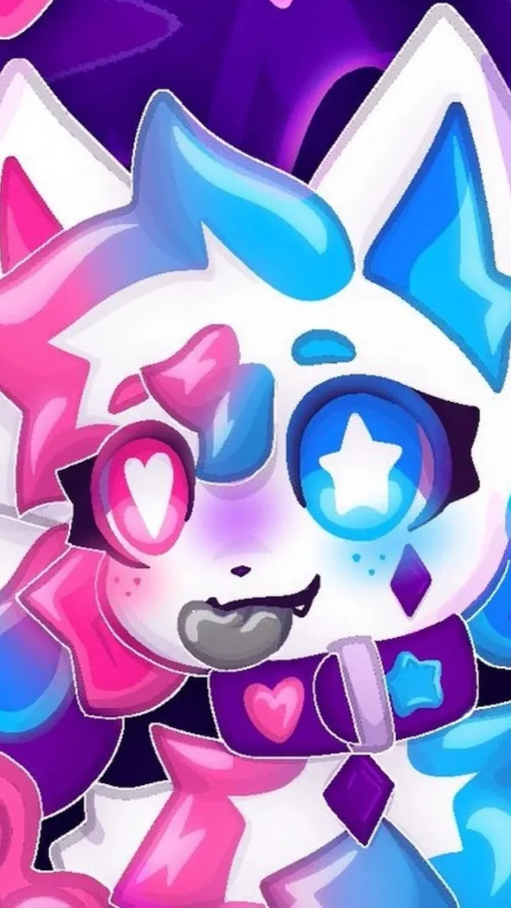 ai character: Crystal(Kittydog) background