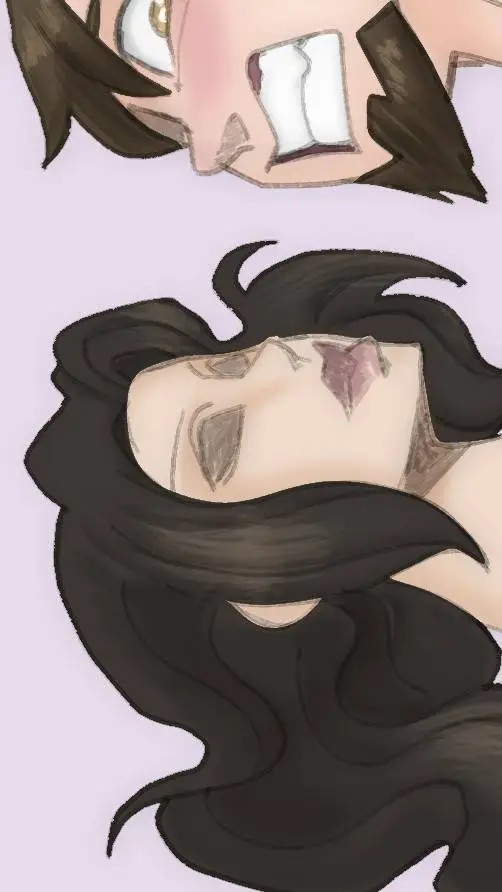 ai character: Female mask background