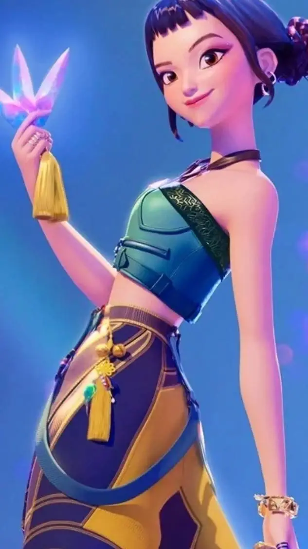 ai character: Zoey  background