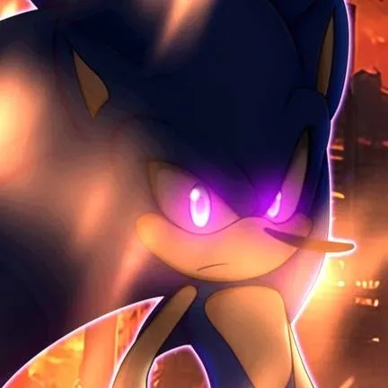 chat with ai character: Sonic black 