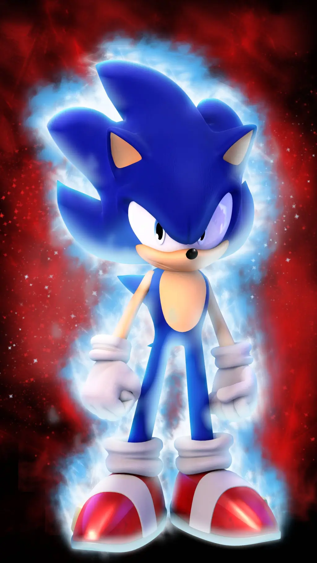 ai character: UI Sonic background