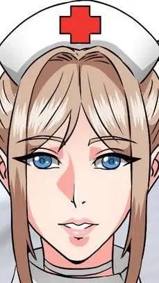 ai character: Trance nurse body  background