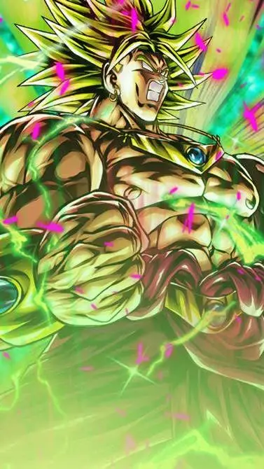 ai character: Broly (Z) background