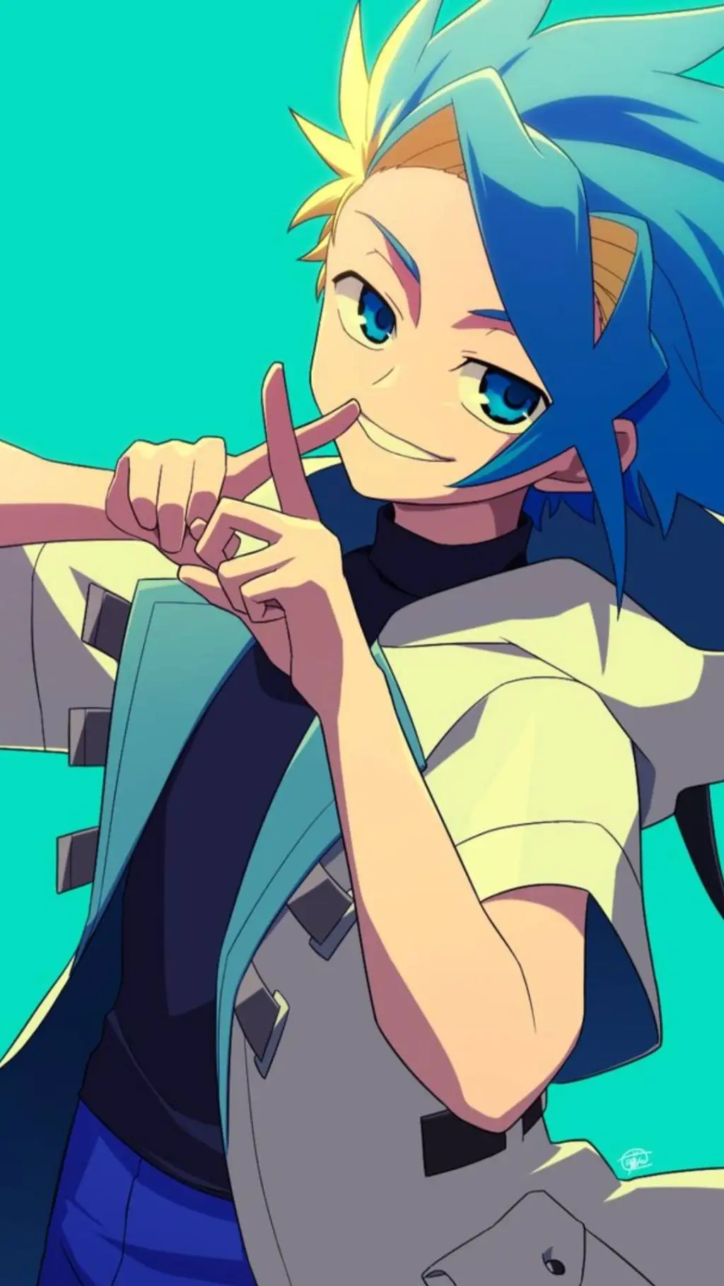 ai character: Beyblade X background