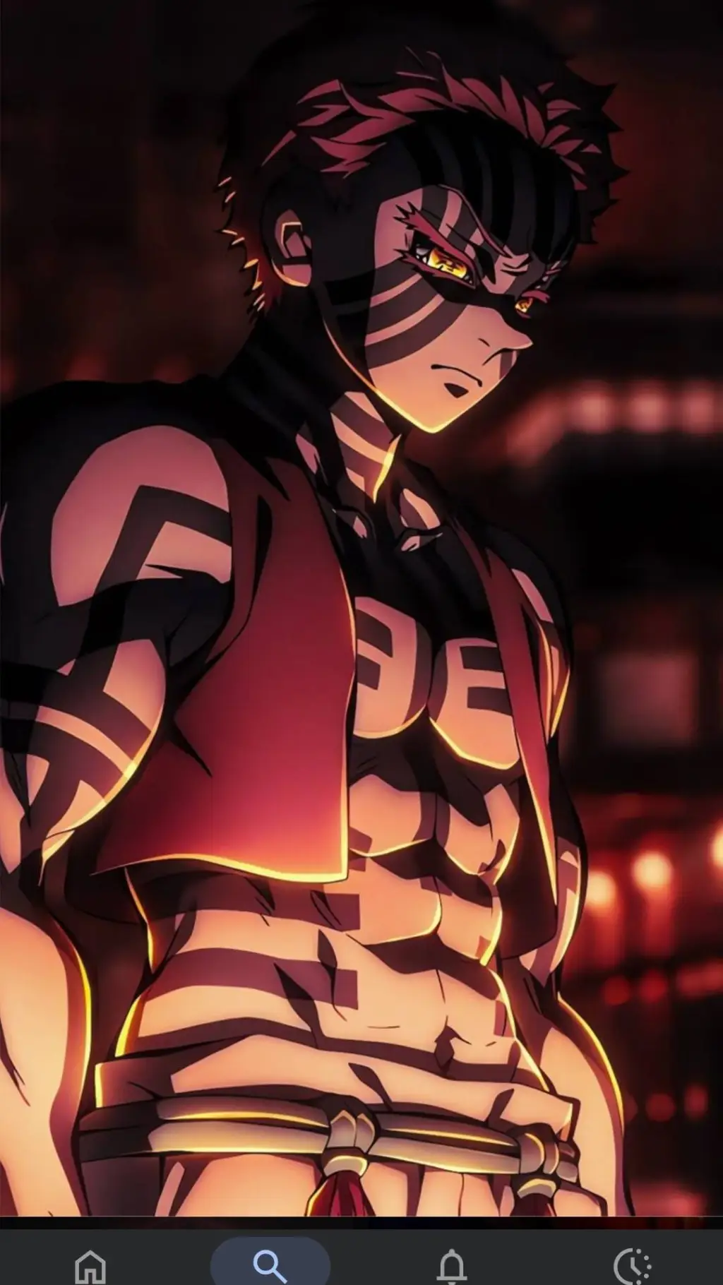 ai character: Akaza background