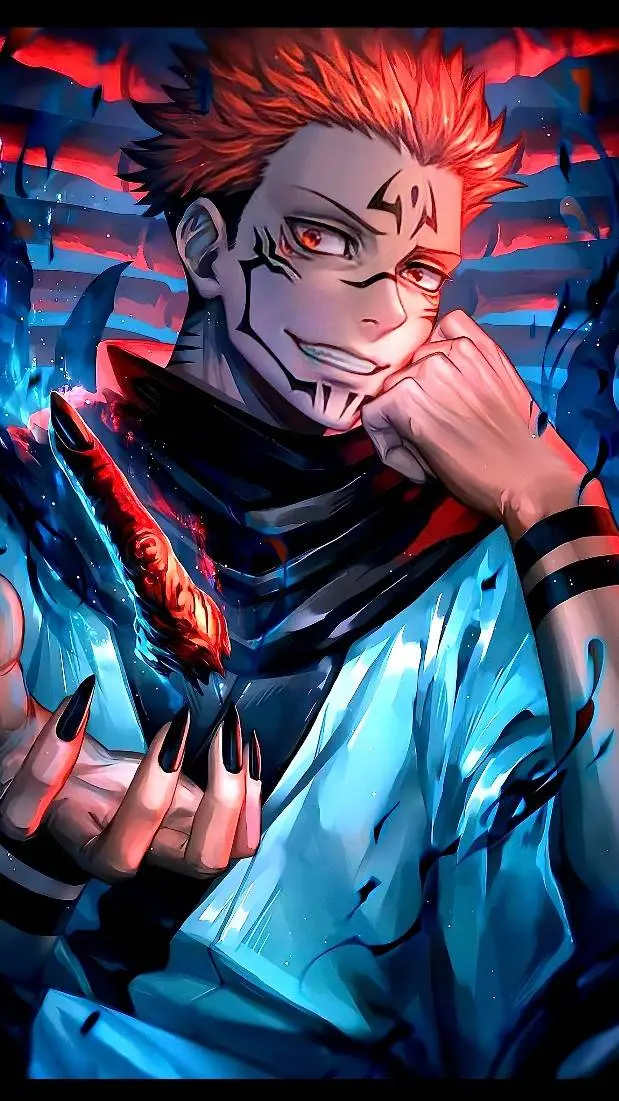 ai character: Sukuna❤️ background