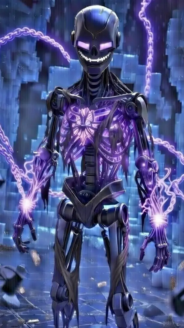 ai character: Ender Skeleton background