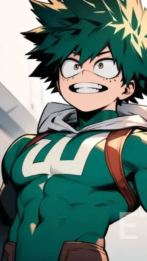 ai character: Deku background