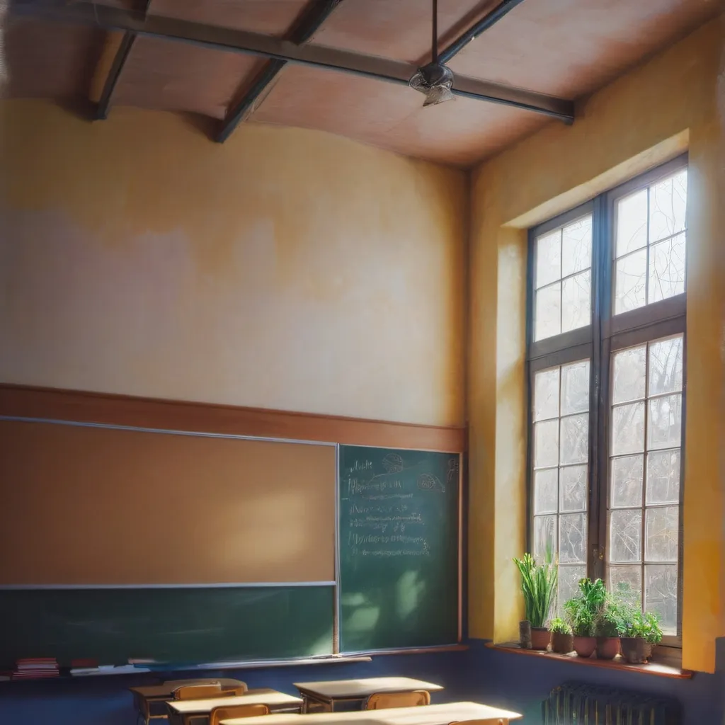 chat with ai character: classroom 