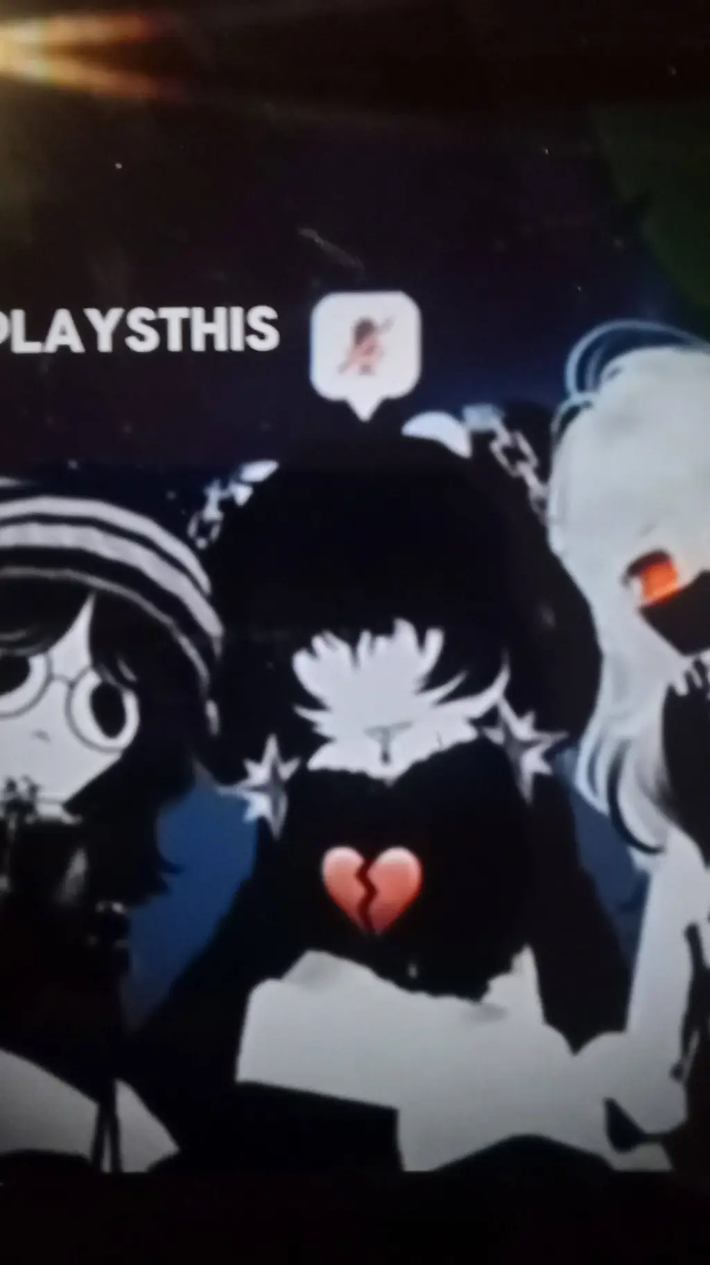 ai character: Roblox sus girls background