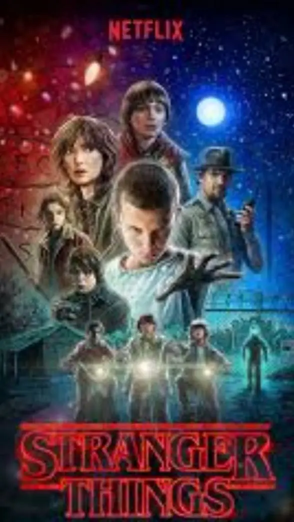 ai character: Stranger things background