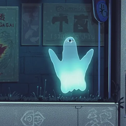 chat with ai character: -lil ghost 👻-