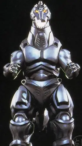 ai character: 1987 Mechagodzilla background