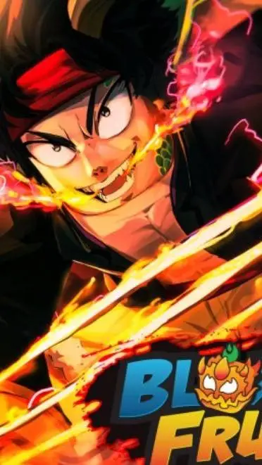 ai character: blox fruits  background