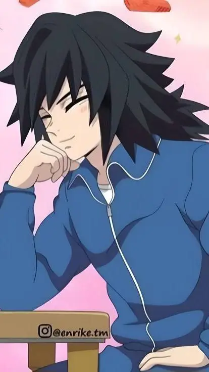 ai character: KNY Giyu Academy7 background