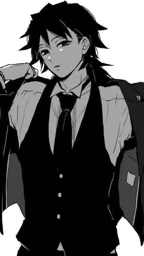 ai character: KNY Giyu Academy10 background