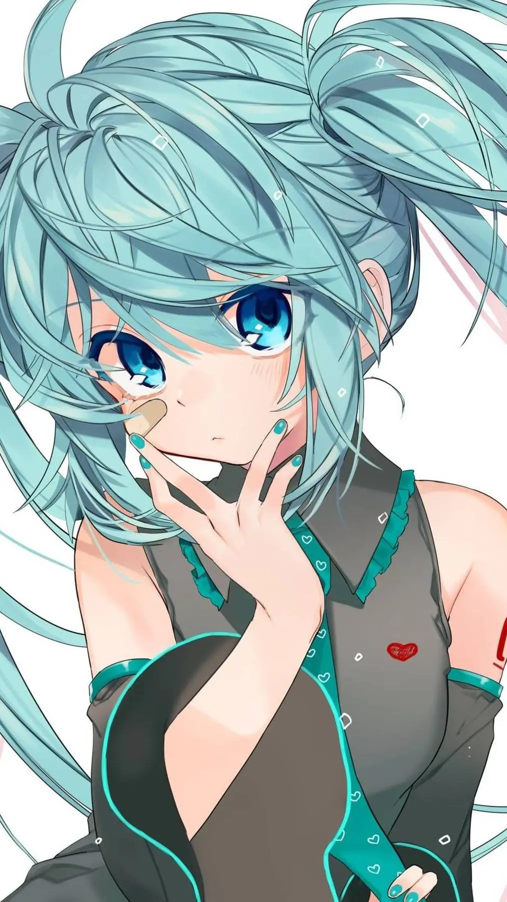 ai character: Eres hatsume Miku background
