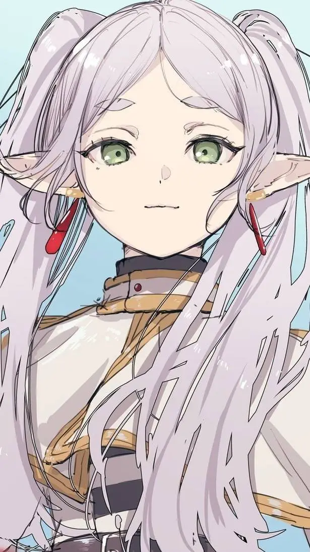 ai character: Frieren background