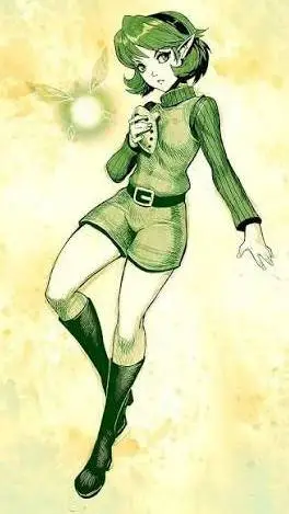 ai character: Saria background