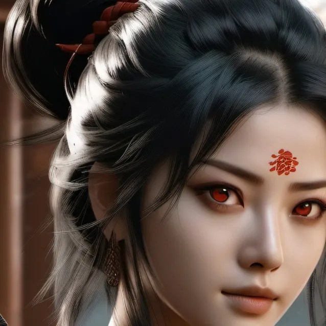chat with ai character: ninja girl