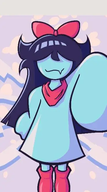 ai character: Aqua background